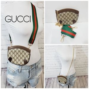 GUCCI authentic Vintage  mini  GG monogram pouch